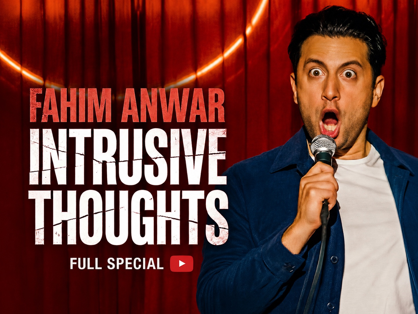 Fahim Anwar · Intrusive Thoughts comedy special cover